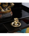 Gold Metal Incense Stand
